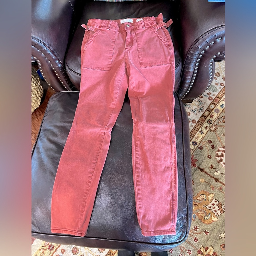 Cute cargo pants by Hei Hei for Anthropologie